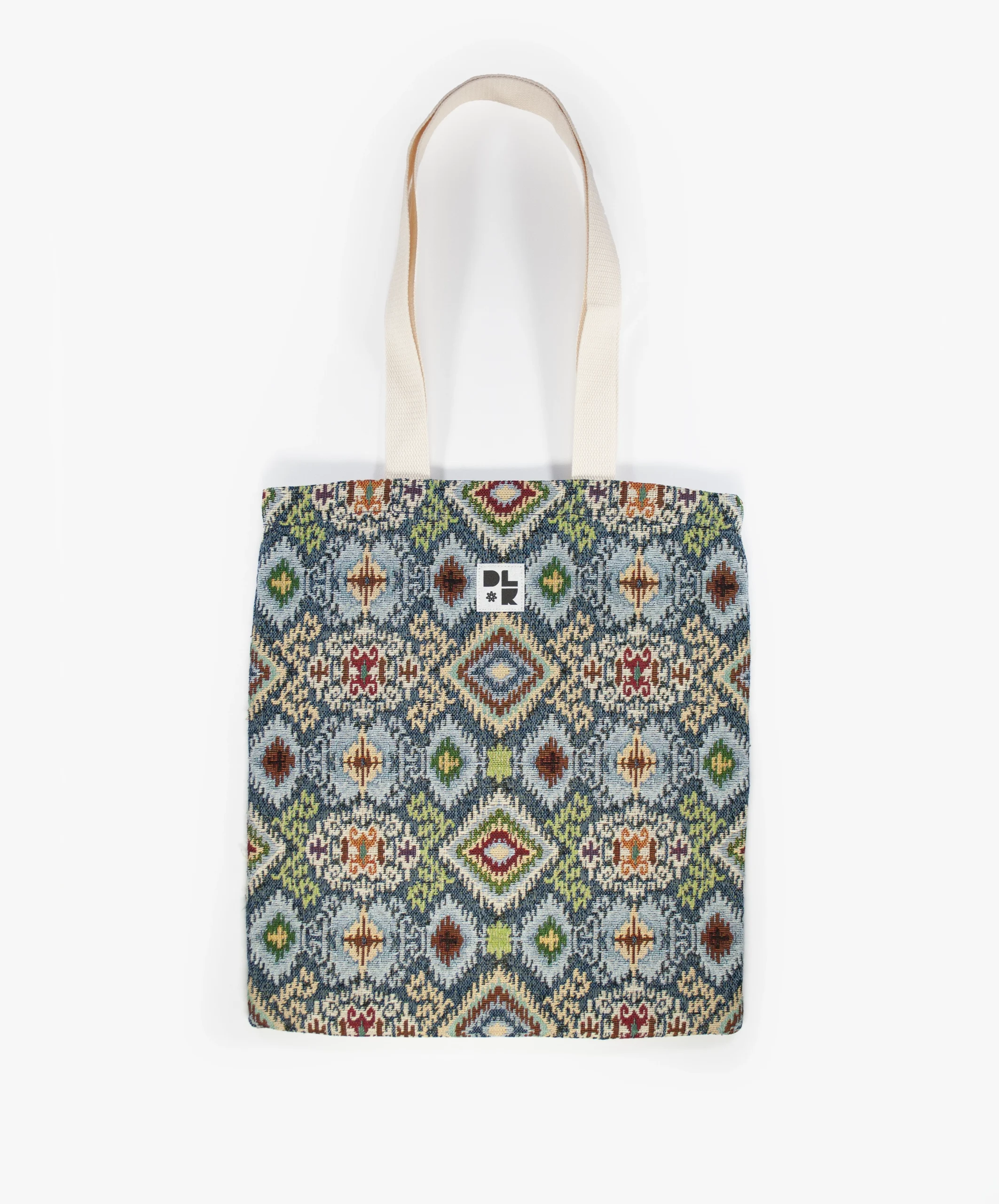 Totebag étnica azul